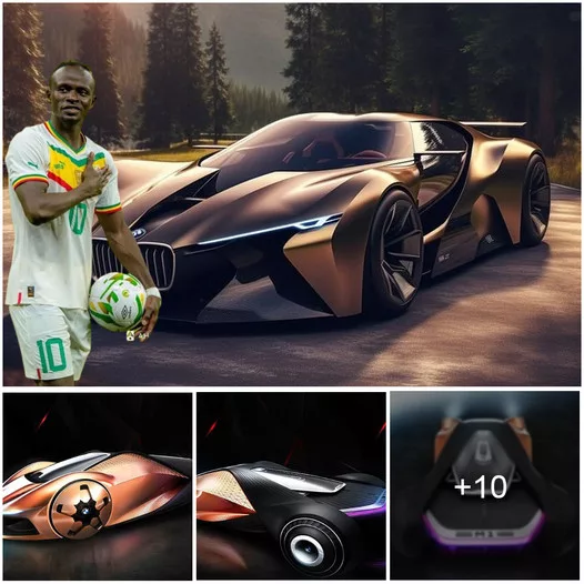 Sadio Mané Shows His Class When He Buys Himself a Hydrogen-Powered BMW Ultra Supercar for People with a Lot of Money, Making Everyone Envious of Power