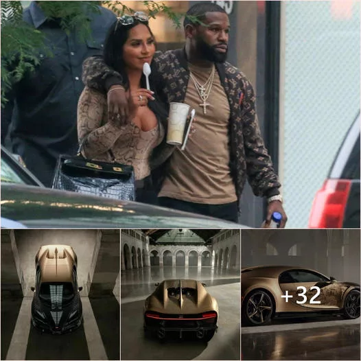 “Generous Gesture: Floyd Mayweather Gifts $5 Million Bugatti Supercar to Reconcile with Girlfriend, Surprising Her with Her Reaction”