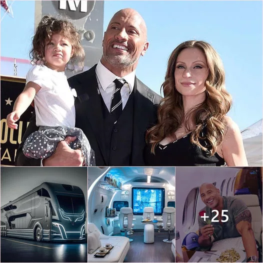 “The Rock”: A Beloved Muscular Celebrity Who Gifts His Family with a Multi-Million Dollar Supercar Resembling a Yacht