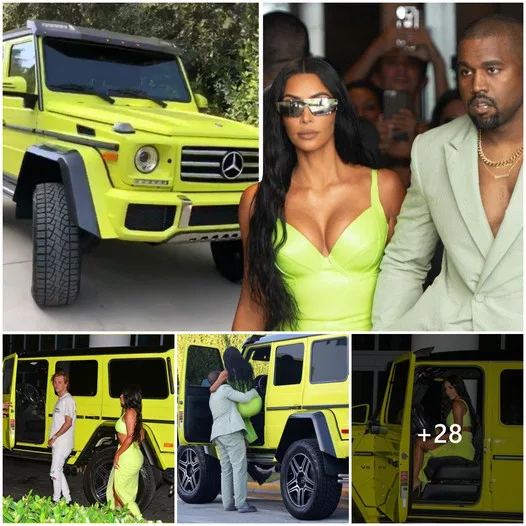 Kanye West Surprises Kim Kardashian with a Rare Mercedes G550 4×4 SUV as a Gift