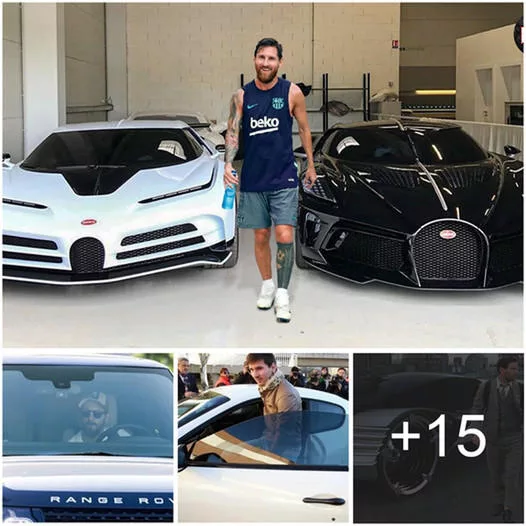 The Amazing Fleet of Supercars Owned by Messi