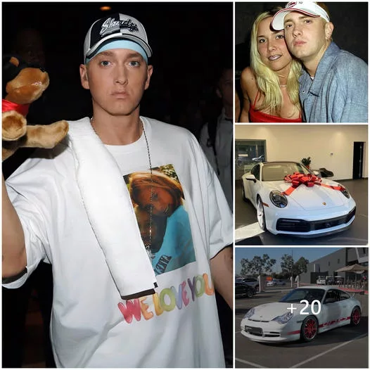 Eminem Surprises Fans at Concert with Impromptu Gift of Porsche 911 Carrera S for a Lucky Lady