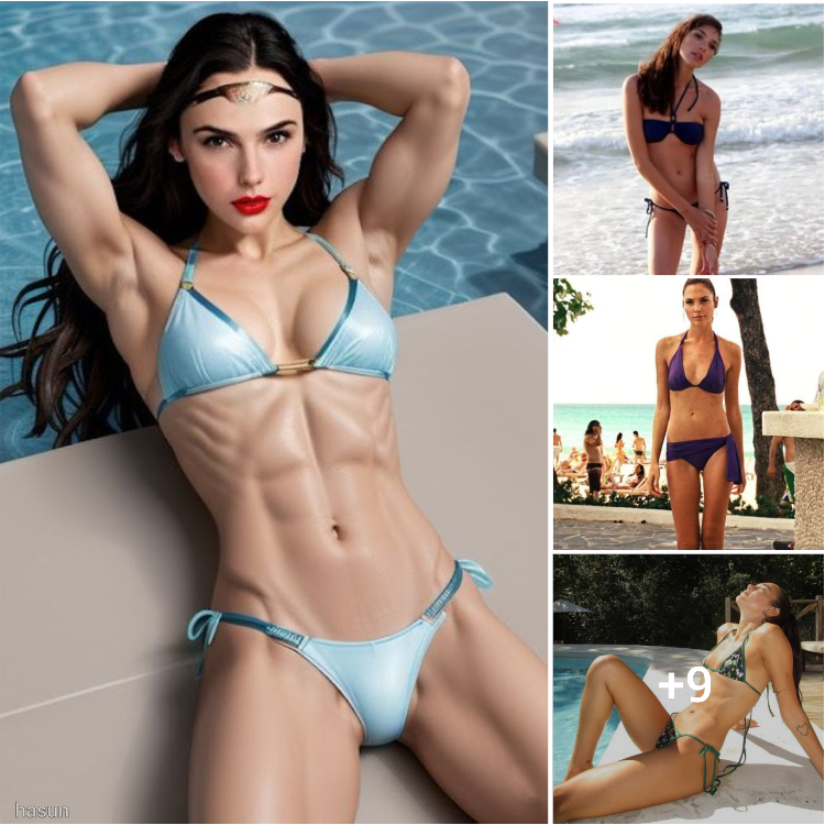 Basking in the Warmth: Gal Gadot Shines Bright in a Dazzling Swimwear